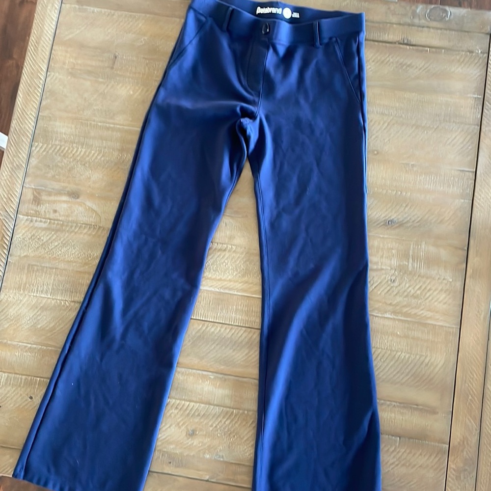 Betabrand Navy Dress Pants. Good Used Condition